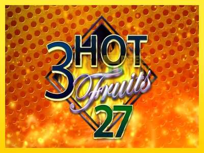 Ойын машинасы 3 Hot Fruits 27