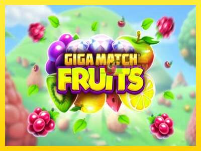 Ойын машинасы Giga Match Fruits