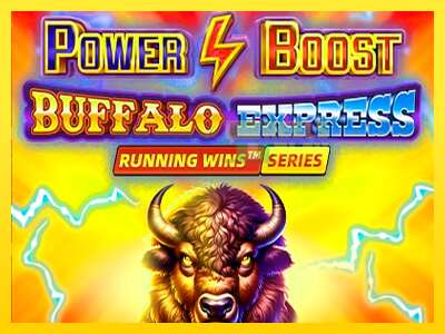 Ойын машинасы Power Boost: Buffalo Express