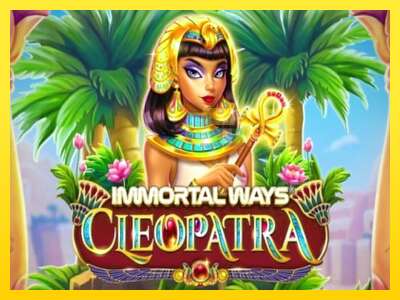 Ойын машинасы Immortal Ways Cleopatra