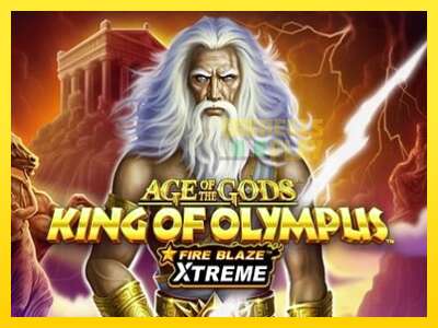 Ойын машинасы Age of the Gods: King of Olympus Fire Blaze Xtreme