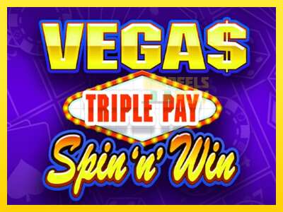 Ойын машинасы Vegas Triple Pay Spin n Win