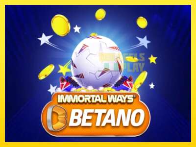 Ойын машинасы Immortal Ways Betano