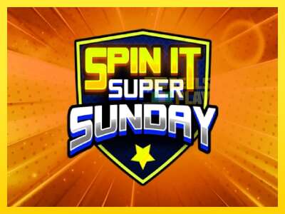 Ойын машинасы Spin It Super Sunday