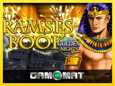 Ойын машинасы Ramses Book Golden Nights