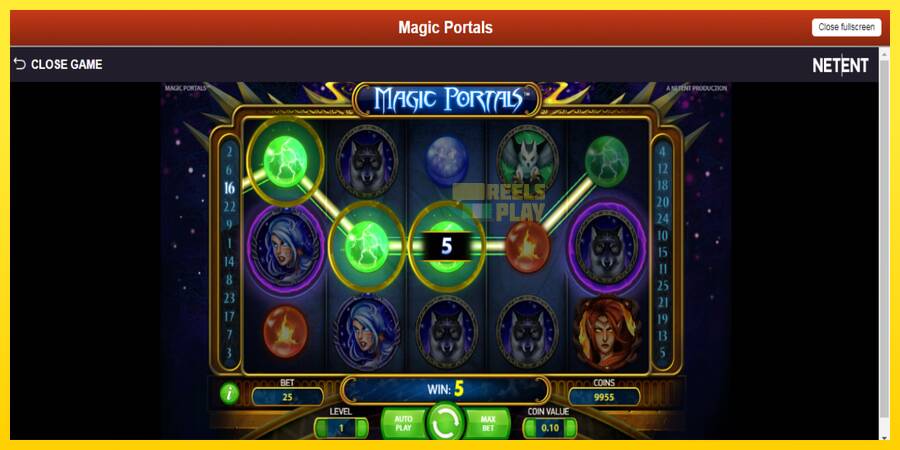 Сурет 3 ойын машинасы Magic Portals