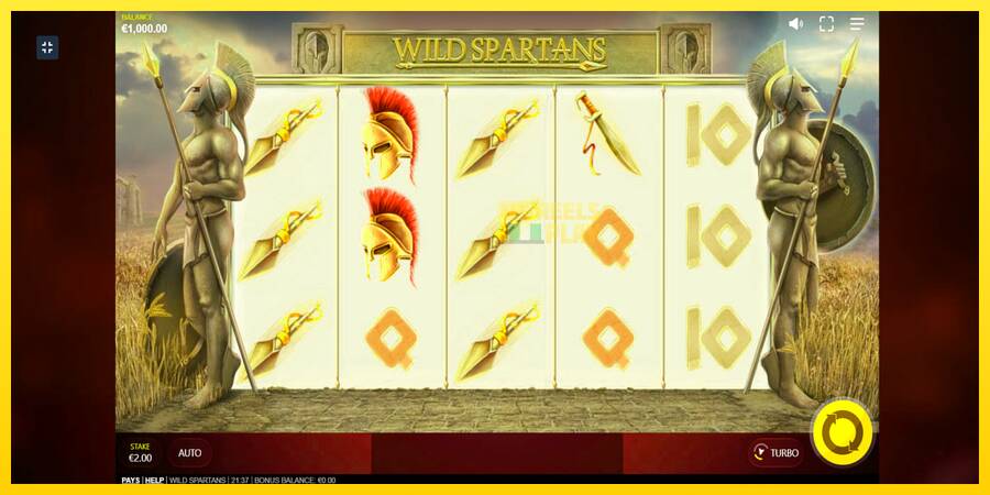 Сурет 4 ойын машинасы Wild Spartans