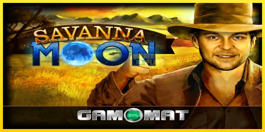 Сурет 1 ойын машинасы Savanna Moon