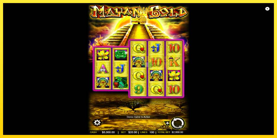 Сурет 1 ойын машинасы Mayan Gold