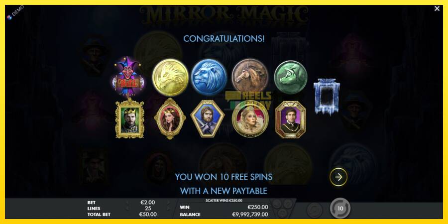 Сурет 4 ойын машинасы Mirror Magic