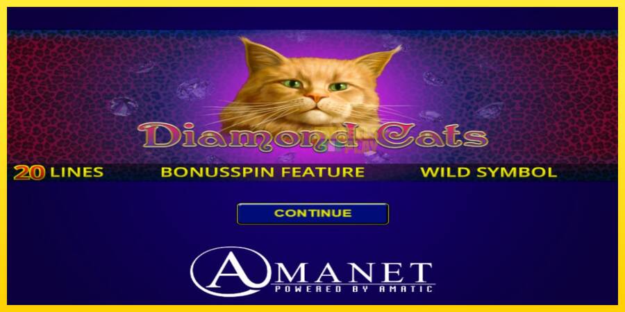 Сурет 1 ойын машинасы Diamond Cats