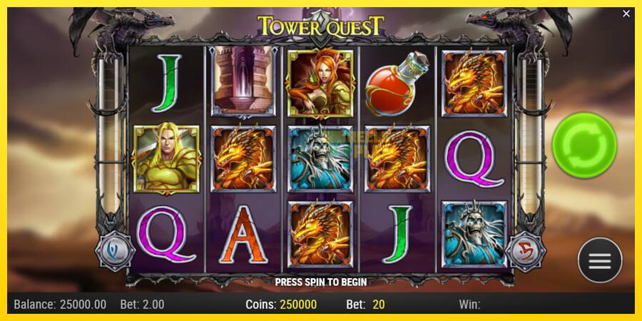 Сурет 2 ойын машинасы Tower Quest