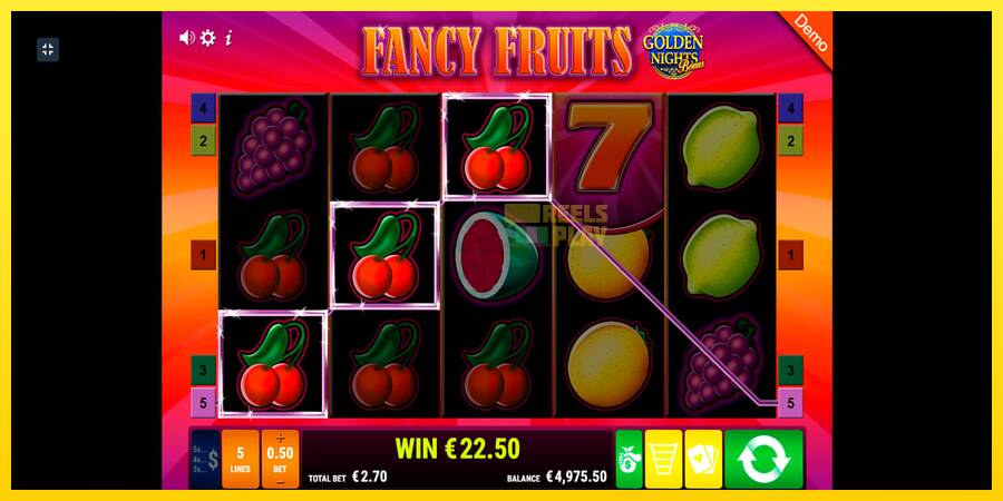 Сурет 3 ойын машинасы Fancy Fruits GDN