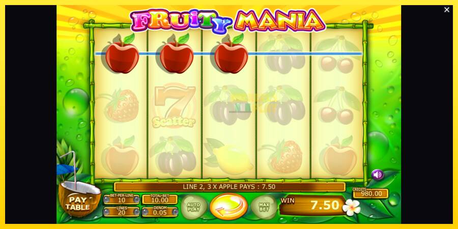 Сурет 2 ойын машинасы Fruity Mania