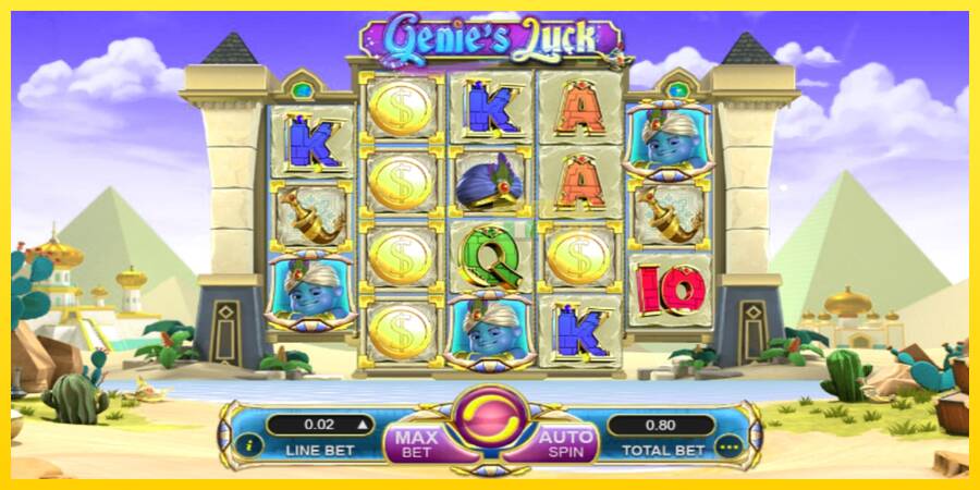 Сурет 2 ойын машинасы Genie’s Luck