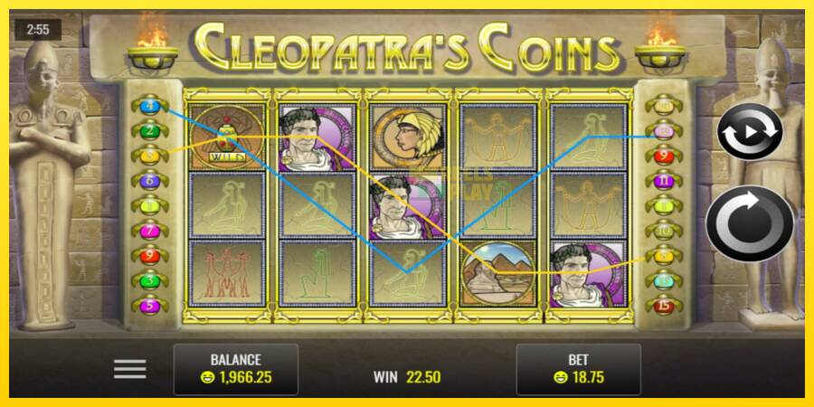 Сурет 2 ойын машинасы Cleopatra’s Coins