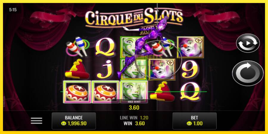 Сурет 2 ойын машинасы Cirque du Slots