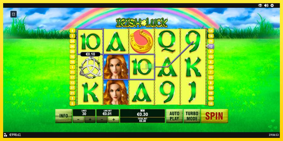 Сурет 4 ойын машинасы Irish Luck