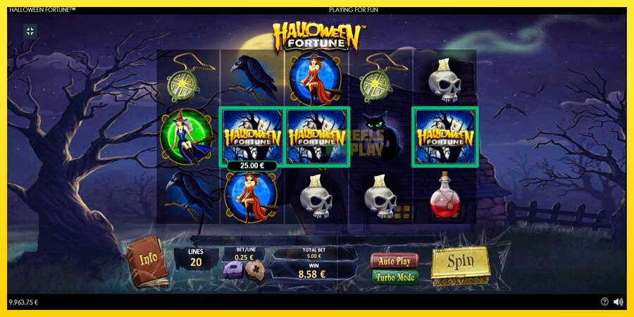 Сурет 5 ойын машинасы Halloween Fortune