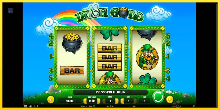 Сурет 1 ойын машинасы Irish Gold