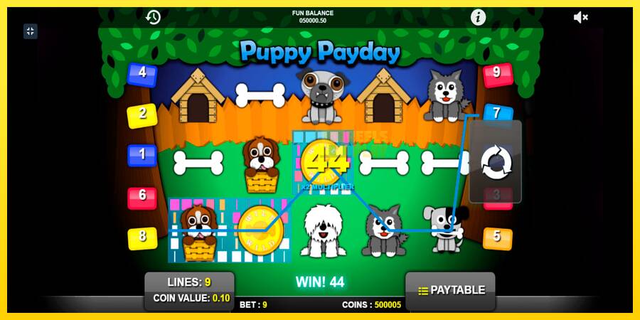 Сурет 5 ойын машинасы Puppy Payday