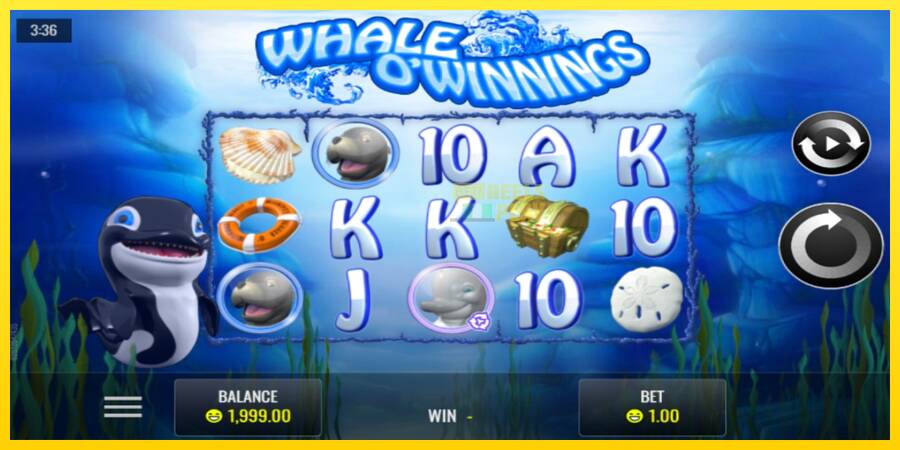 Сурет 1 ойын машинасы Whale O’Winnings