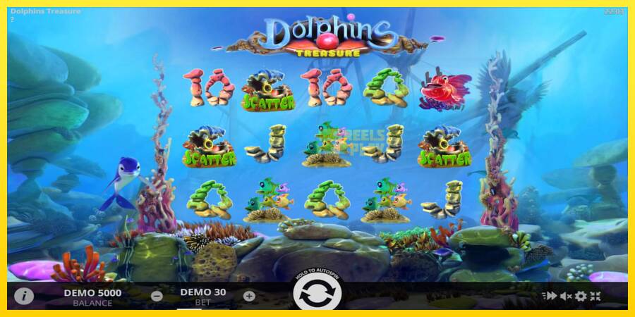 Сурет 1 ойын машинасы Dolphins Treasure