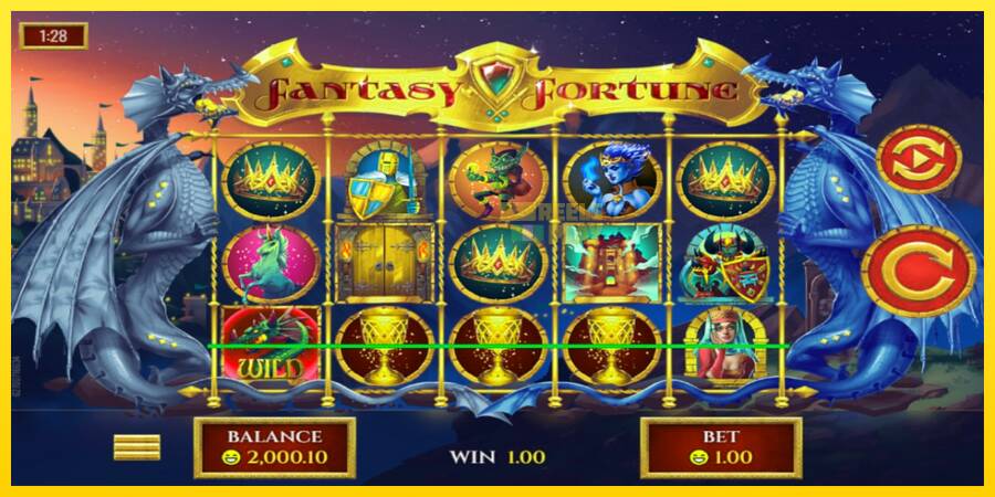 Сурет 1 ойын машинасы Fantasy Fortune