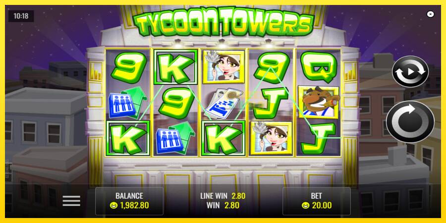 Сурет 3 ойын машинасы Tycoon Towers