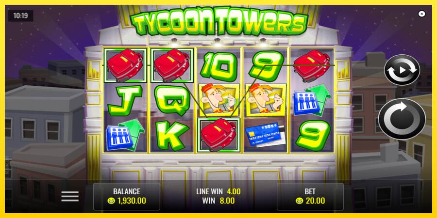 Сурет 4 ойын машинасы Tycoon Towers