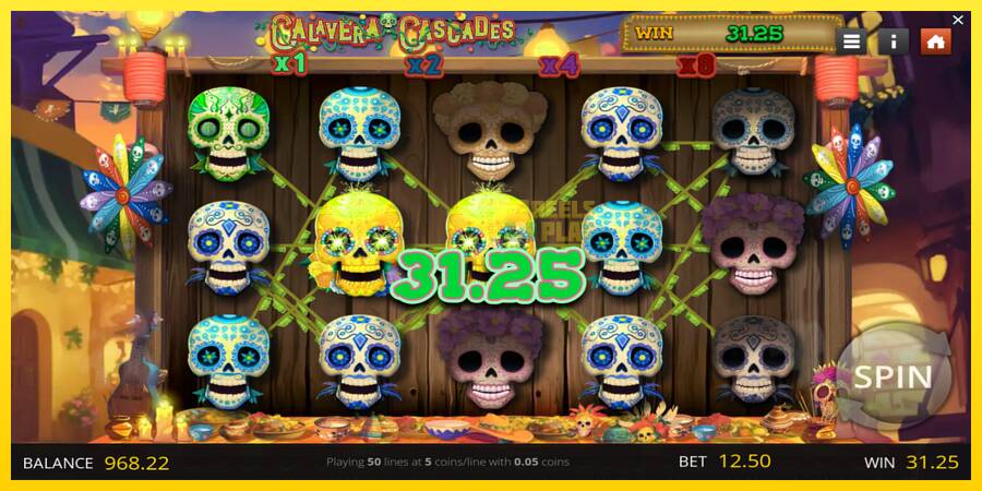 Сурет 2 ойын машинасы Calavera Cascades