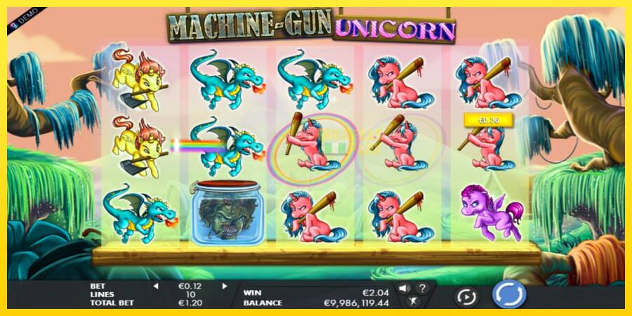 Сурет 2 ойын машинасы Machine Gun Unicorn