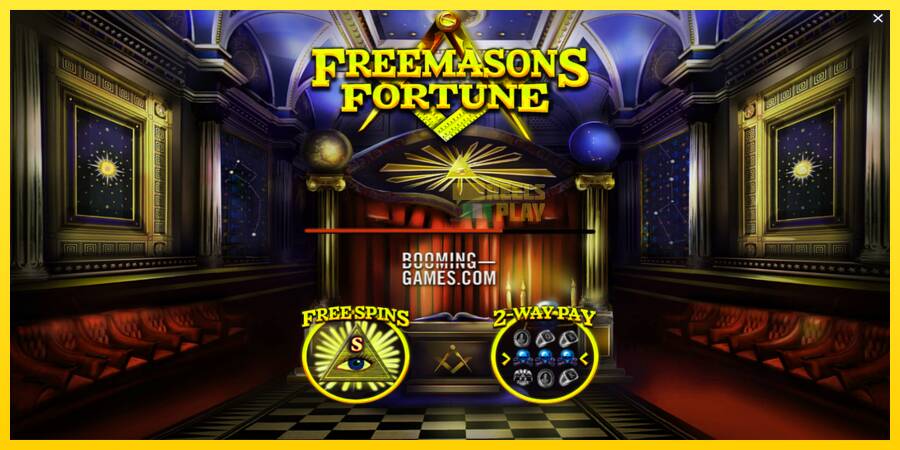 Сурет 1 ойын машинасы Freemasons Fortune