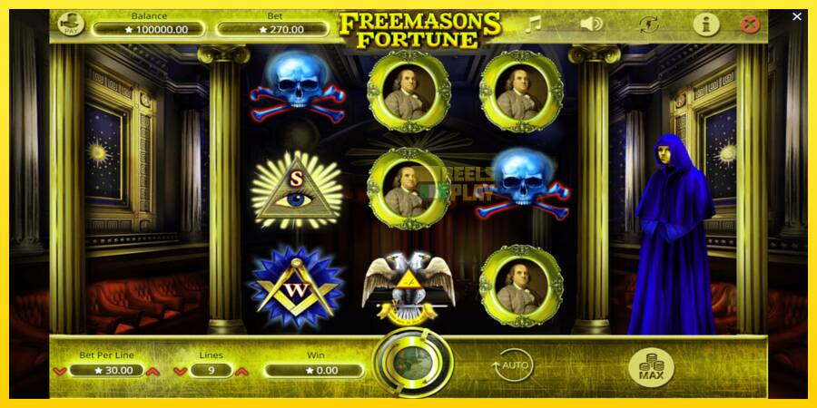 Сурет 2 ойын машинасы Freemasons Fortune