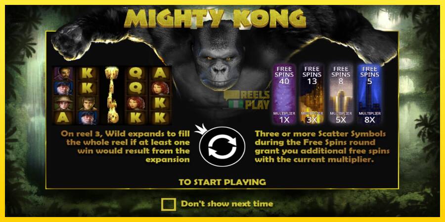 Сурет 1 ойын машинасы Mighty Kong