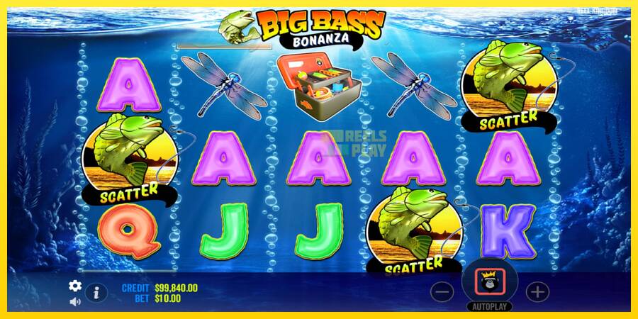 Сурет 3 ойын машинасы Big Bass Bonanza