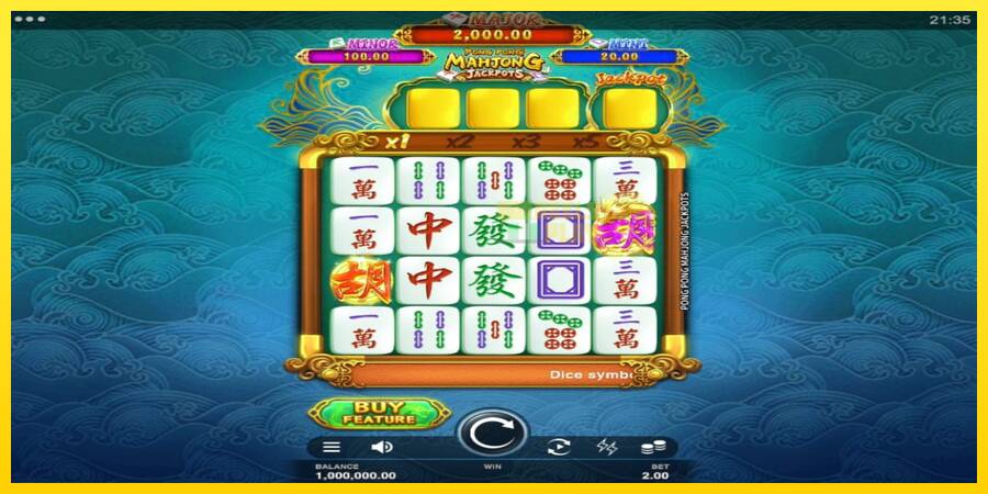 Сурет 1 ойын машинасы Pong Pong Mahjong Jackpots