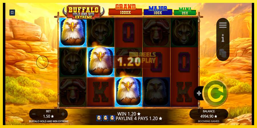 Сурет 3 ойын машинасы Buffalo Hold and Win Extreme