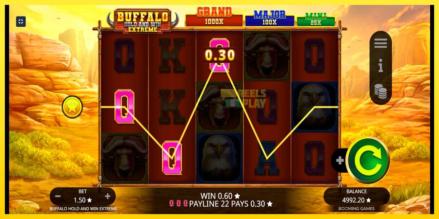 Сурет 4 ойын машинасы Buffalo Hold and Win Extreme