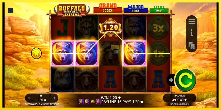 Сурет 5 ойын машинасы Buffalo Hold and Win Extreme