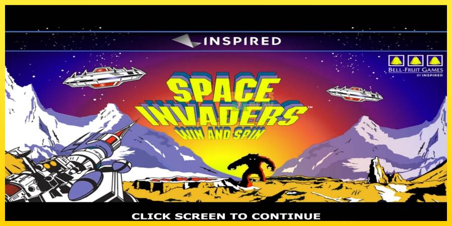 Сурет 1 ойын машинасы Space Invaders Win and Spin