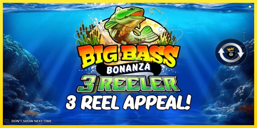 Сурет 1 ойын машинасы Big Bass Bonanza 3 Reeler