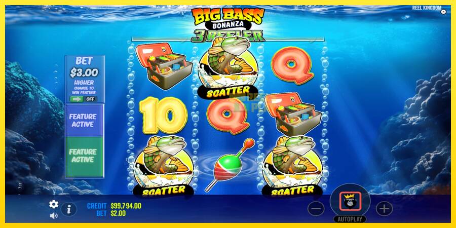 Сурет 3 ойын машинасы Big Bass Bonanza 3 Reeler