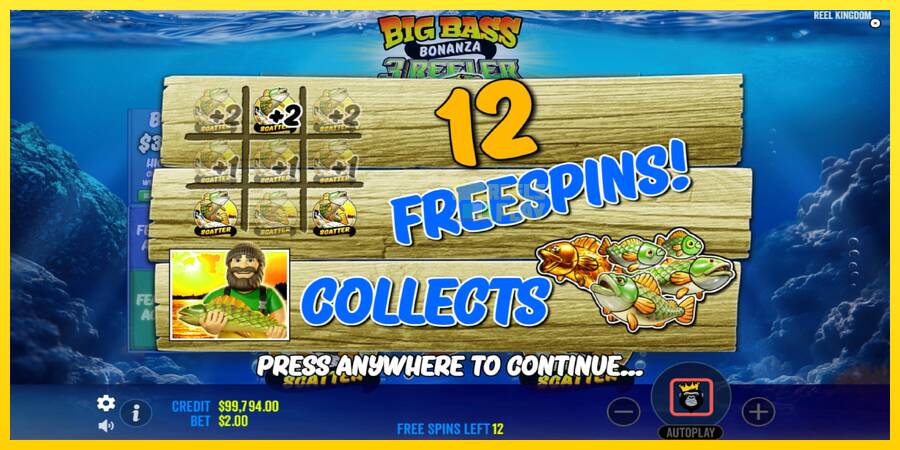 Сурет 4 ойын машинасы Big Bass Bonanza 3 Reeler