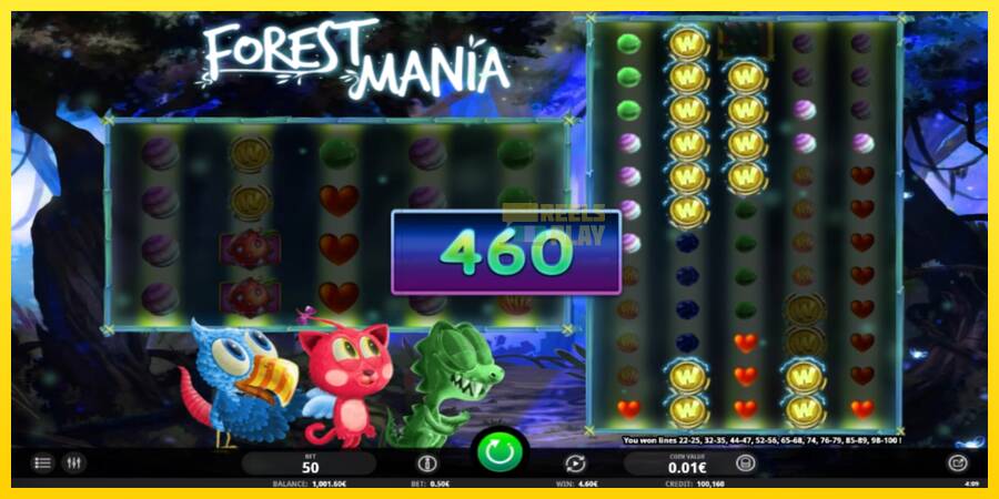 Сурет 3 ойын машинасы Forest Mania