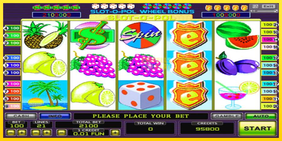 Сурет 3 ойын машинасы Slot-o-Pol