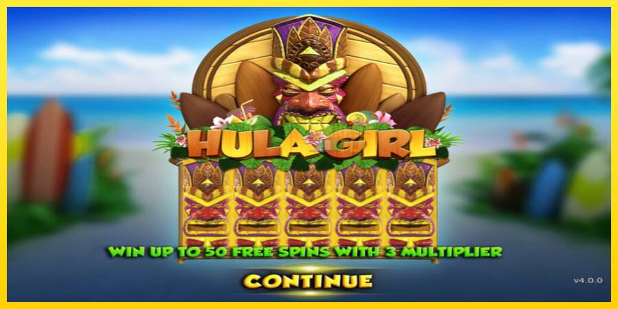 Сурет 1 ойын машинасы Hula Girl