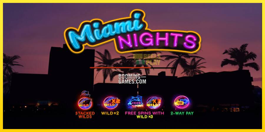 Сурет 1 ойын машинасы Miami Nights