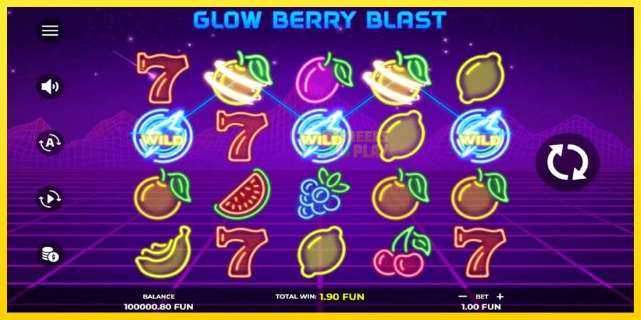 Сурет 2 ойын машинасы Glow Berry Blast