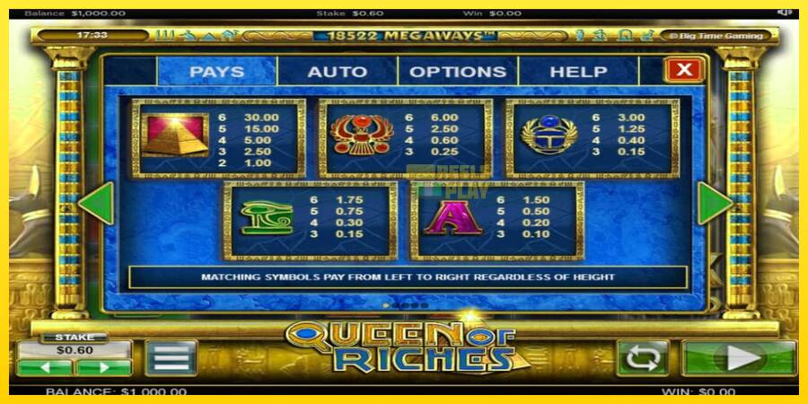 Сурет 5 ойын машинасы Queen of Riches